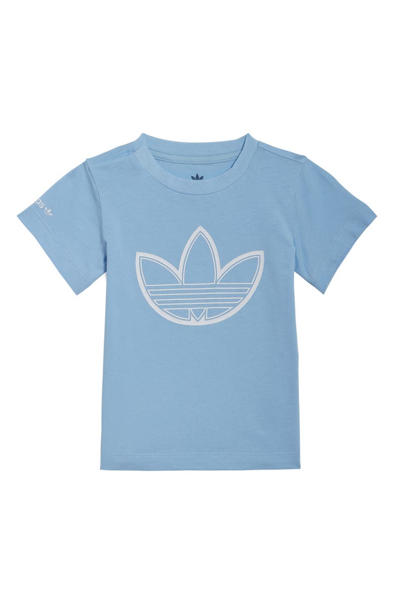 adidas Kids' Sport Collection Trefoil Graphic Tee, Main, color, 