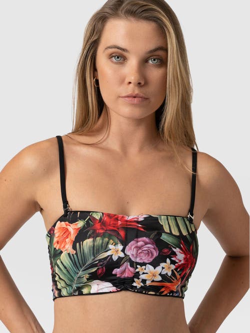 Saint + Sofia Halina Bikini Top In Multi