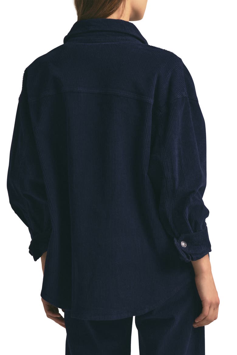 The Dad Corduroy Shacket, Alternate, color, NAVY