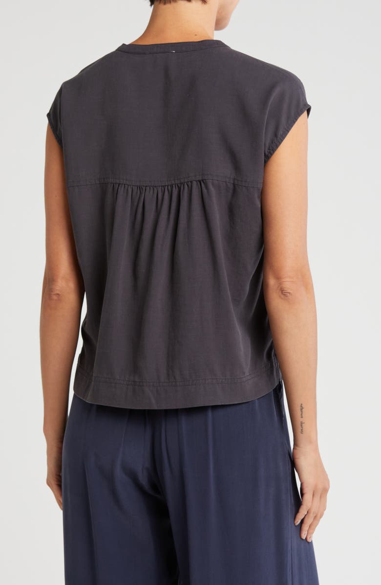 Splendid Kamryn Boxy Short Sleeve Button-Up Shirt, Alternate, color,