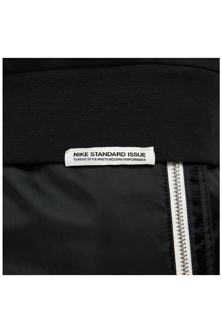 Dri-FIT Standard Issue Full Zip Hoodie, Alternate, color, BLACK/ SUMMIT WHITE