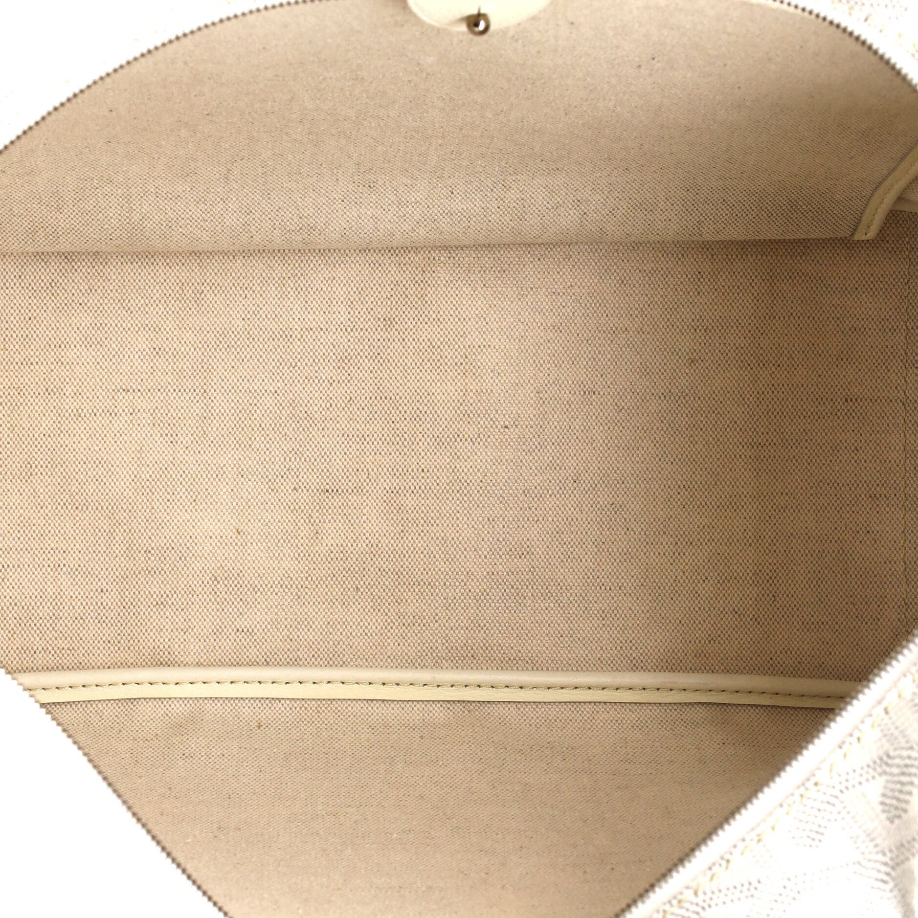 Pre-Owned Goyard Artois Tote Coated Canvas MM, Alternate, color, White