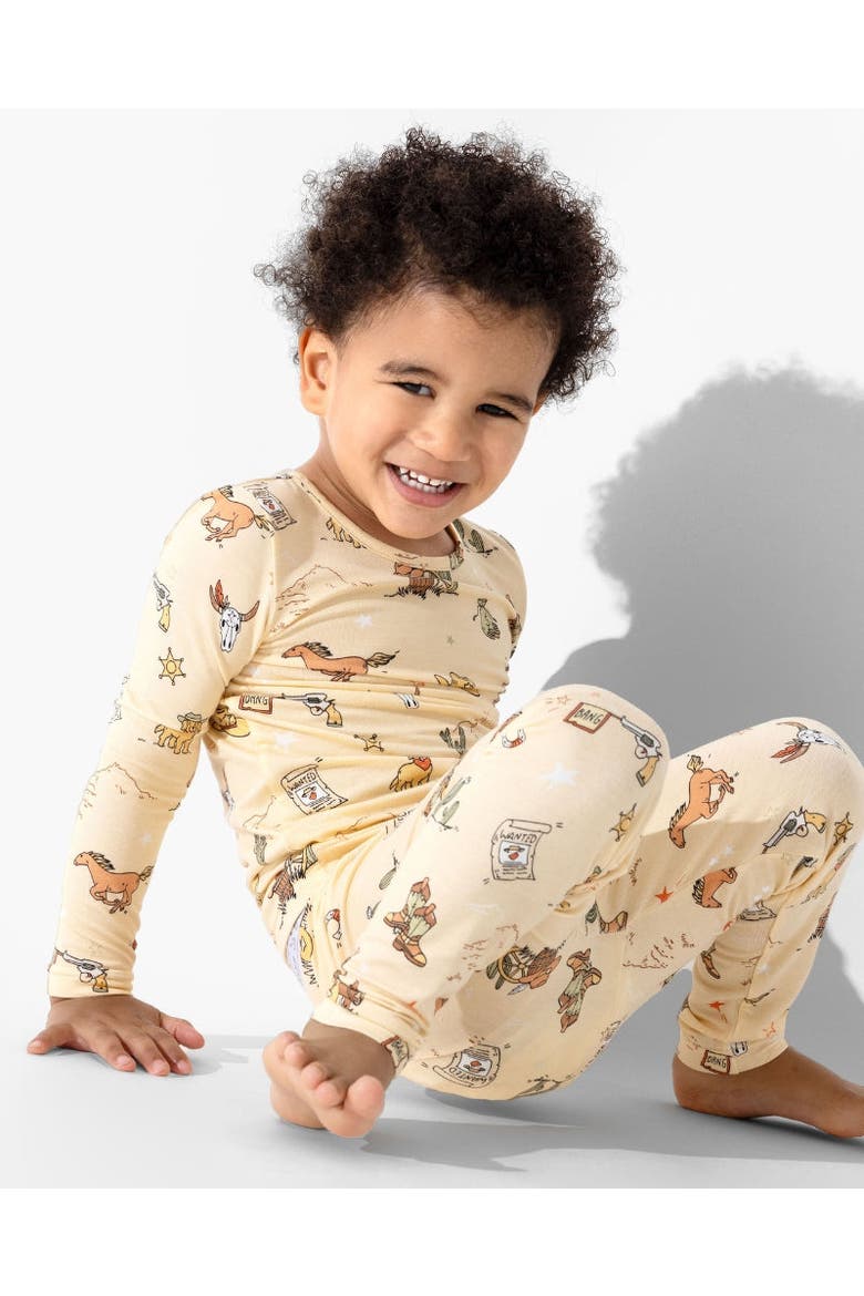 Kids' Cowboy Set of 2 Piece Pajamas, Alternate, color, Cowboy