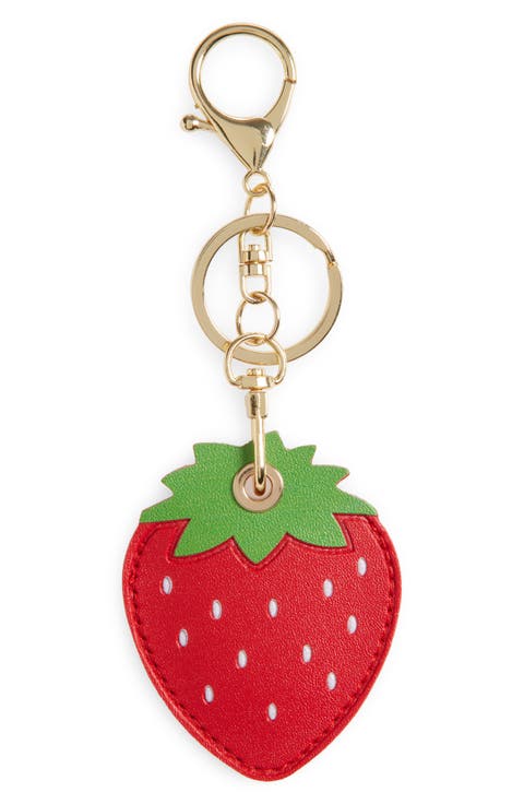 Strawberry Bag Charm