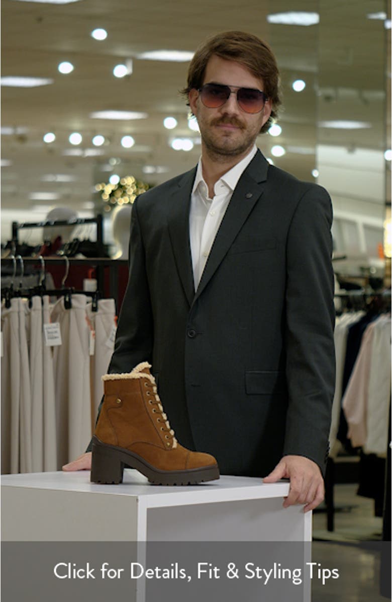 Scaveng Faux Shearling Bootie, sales video thumbnail