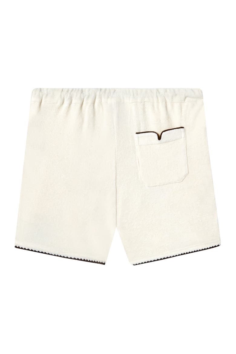 'Cabannabis' Cabana Shorts, Alternate, color, Ivory