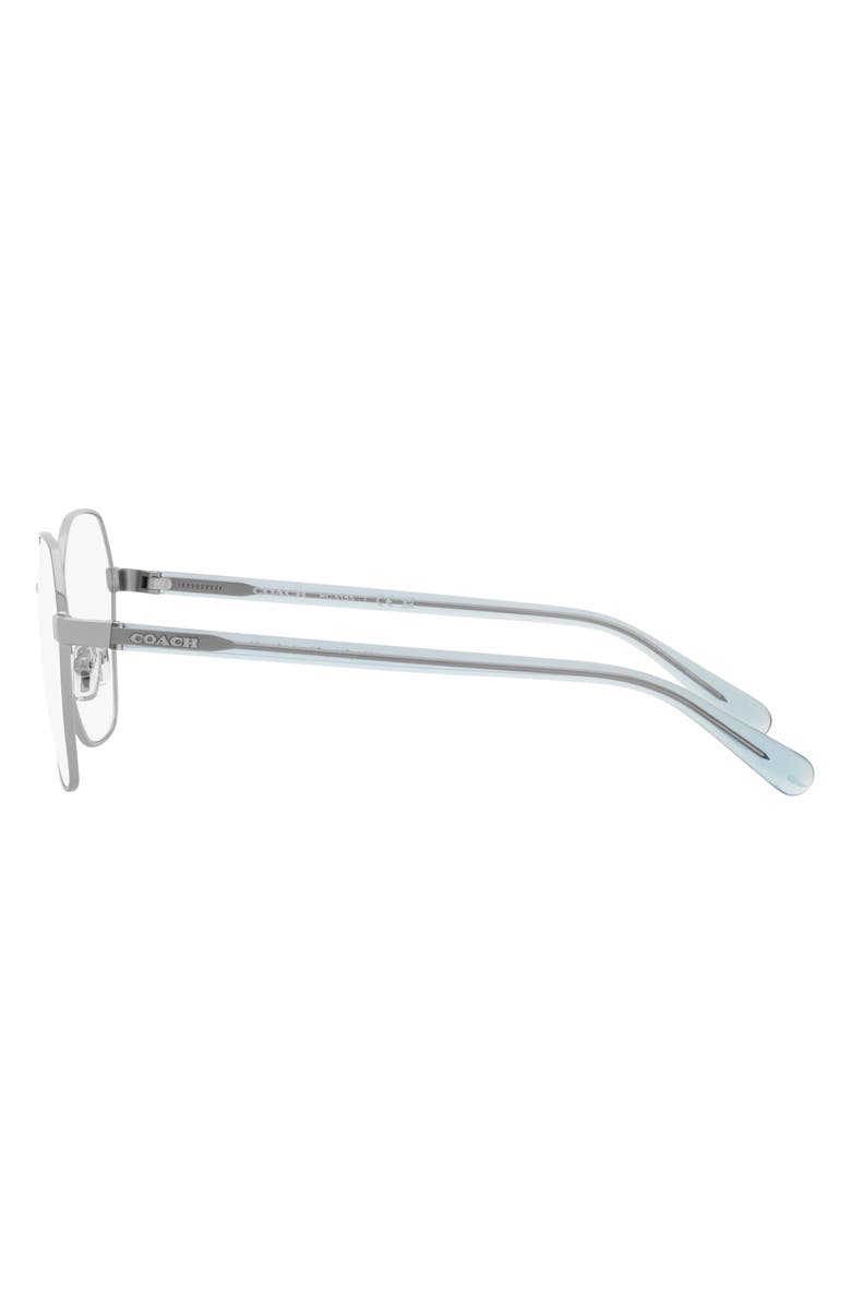 COACH 54mm Square Optical Glasses, Alternate, color,