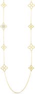 Roberto Coin Princess Flower Diamond Accent Station Necklace