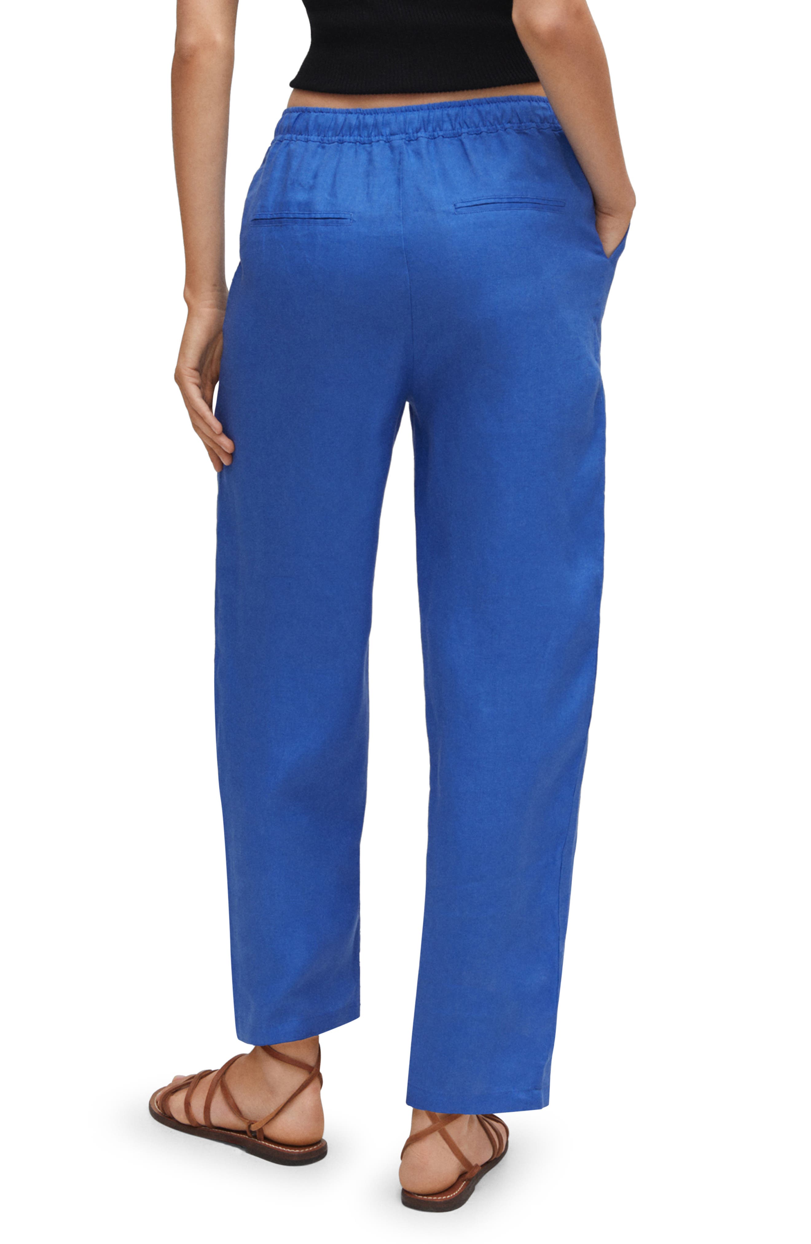 Drawstring Linen Pants - image 2