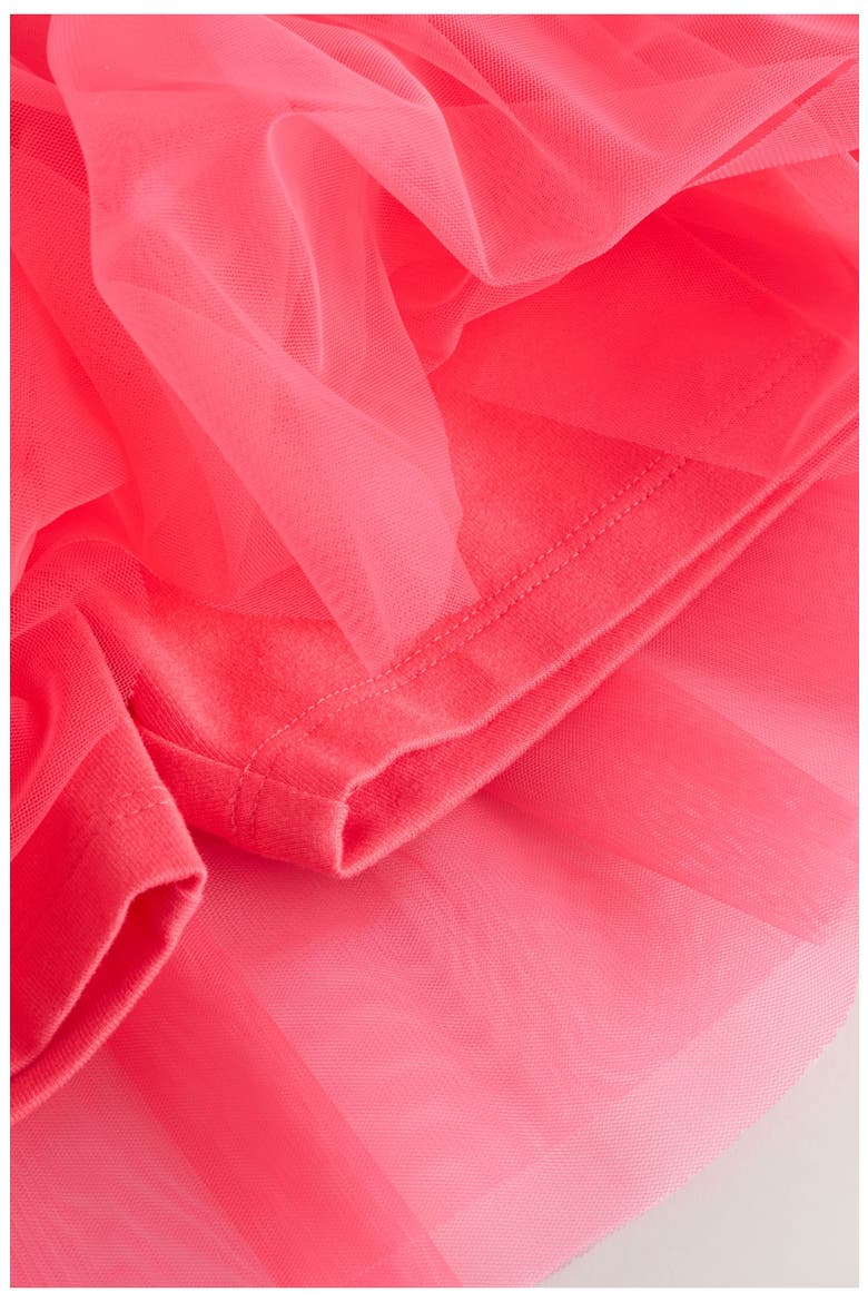 Kids' T-Shirt & Tulle Skirt Set, Alternate, color, PINK