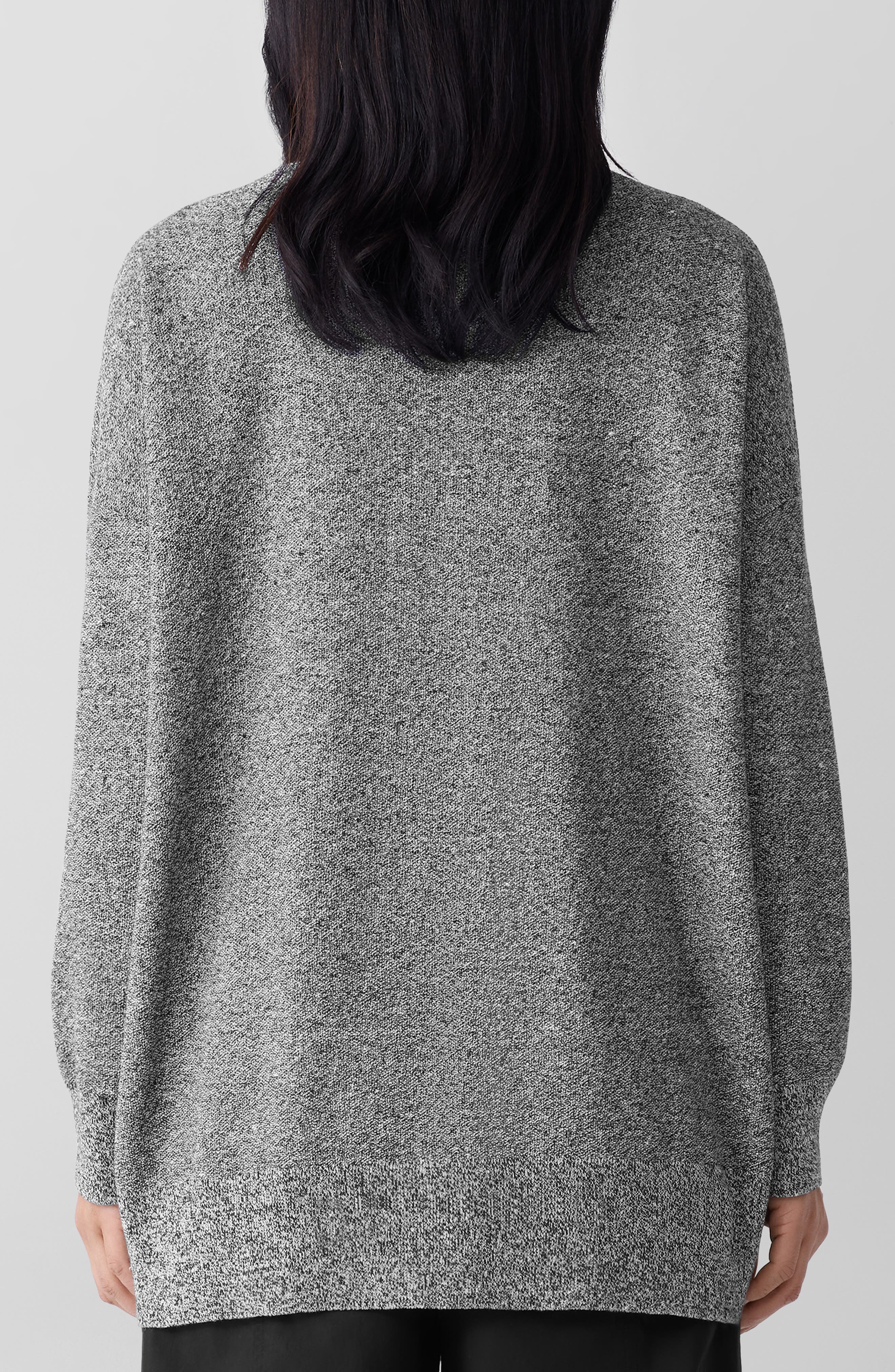 Organic Linen Blend Open Front Cardigan - image 2