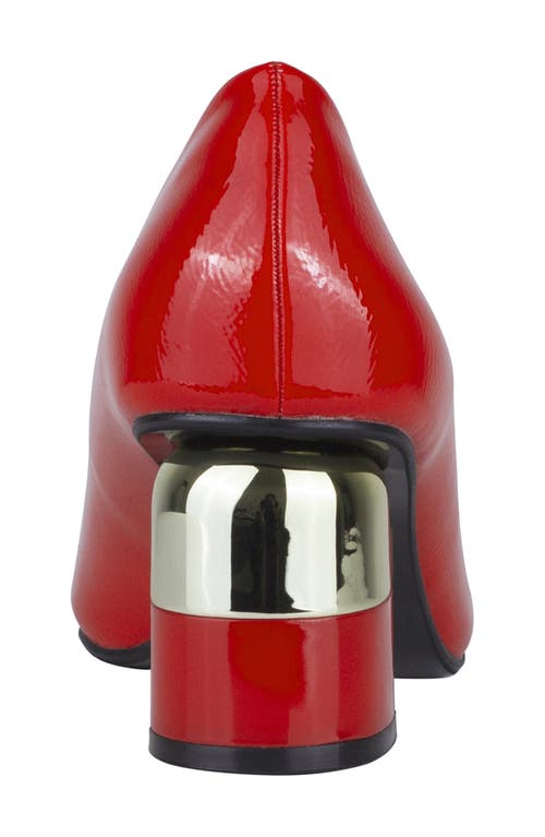 Ninety Union Melody Snip Toe Pump In Red