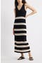 selected Black- Ivory Stripe