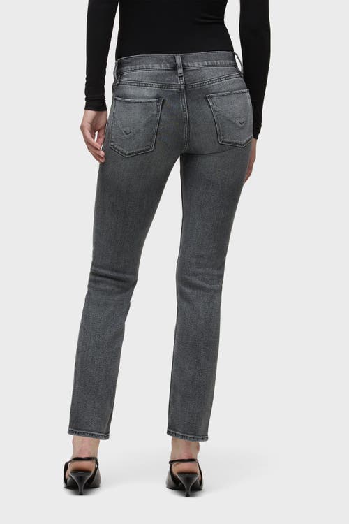 Hudson Jeans Nico Straight Ankle In Gray