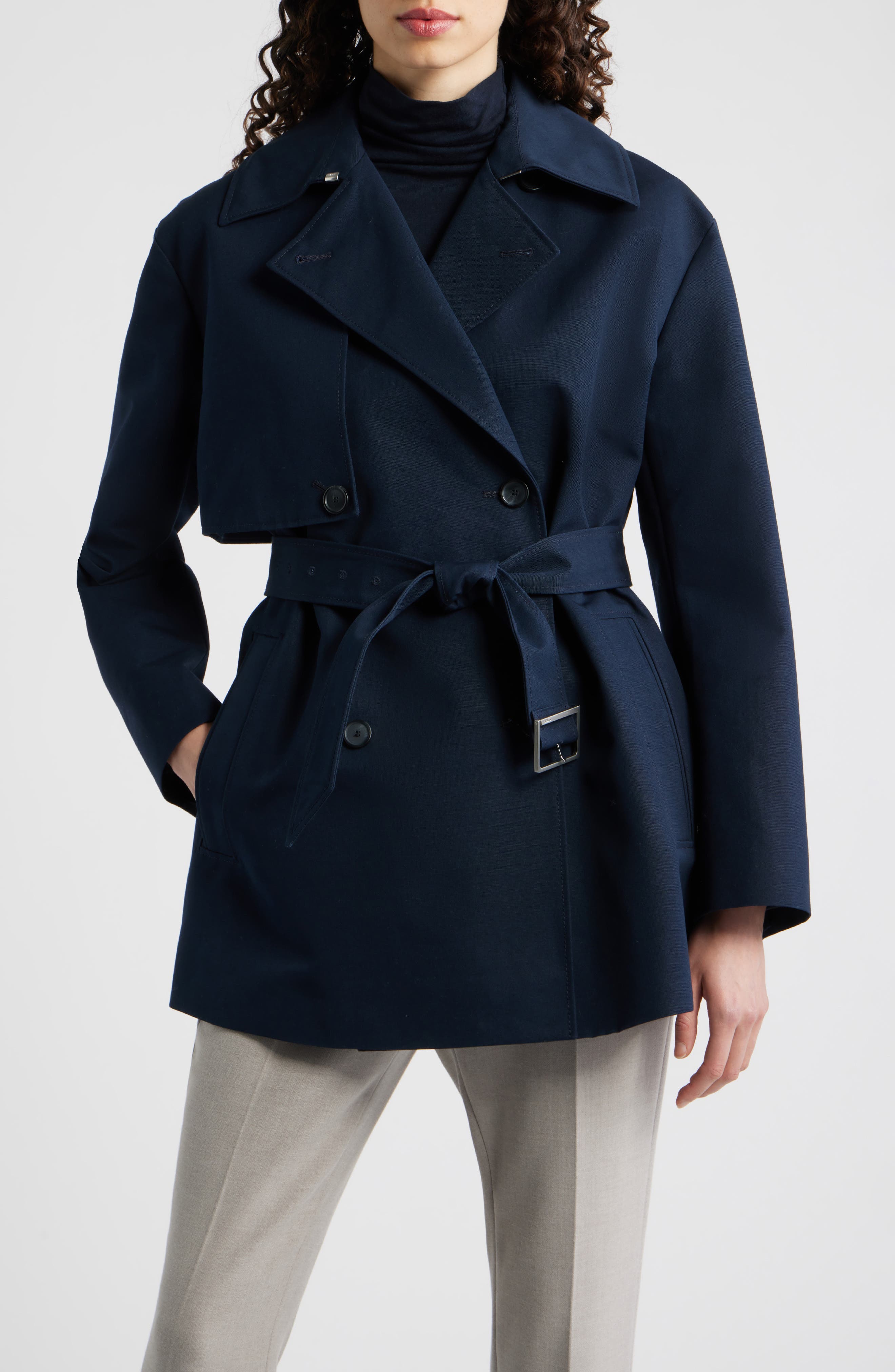 Cromas Belted Double Breasted Jacket - image 3