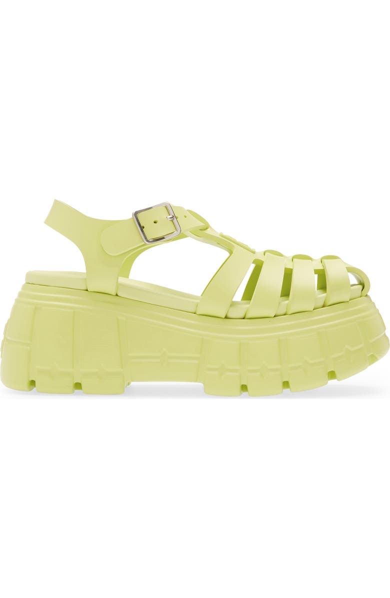 Miu Miu Tire Platform Fisherman Sandal, Alternate, color,