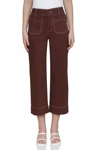 Bagatelle High Waist Wide Leg Crop Pants