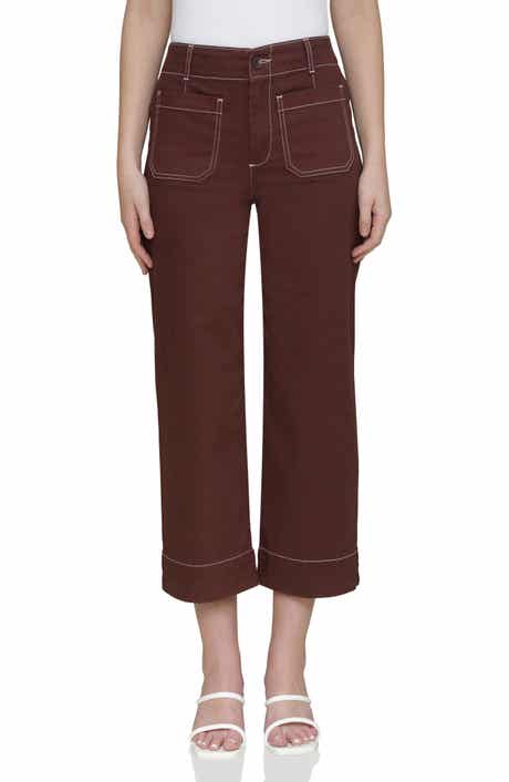 Bagatelle High Waist Wide Leg Crop Pants