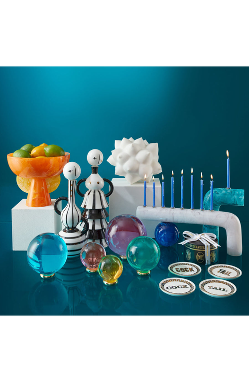 Jonathan Adler Acrylic Orb Set Sculpture In Multicolor