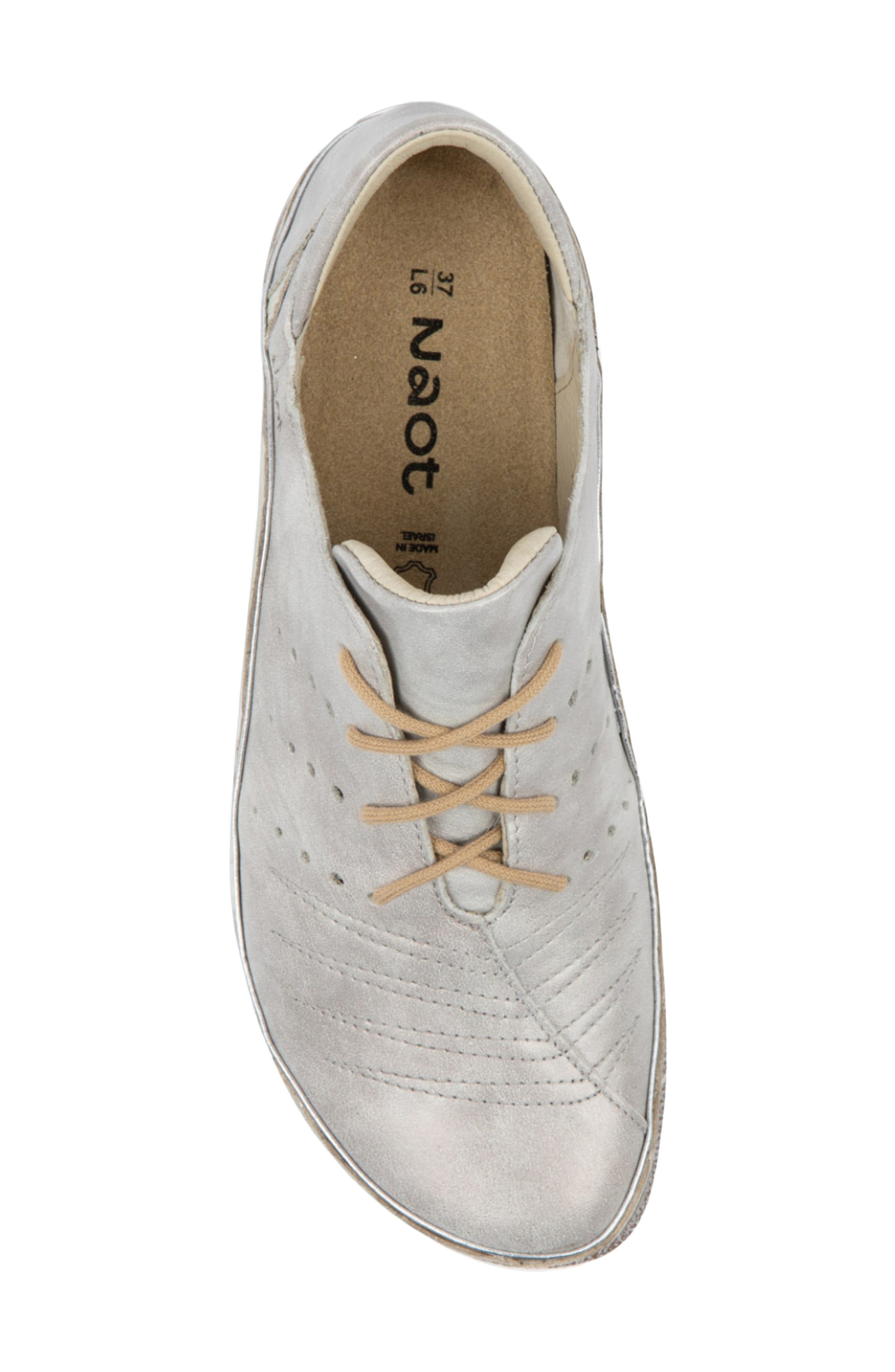 'Kumara' Flat, Alternate, color, QUARTZ METALLIC LEATHER