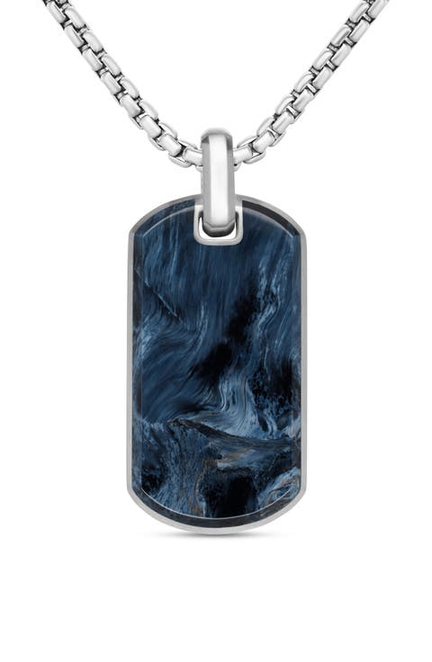 Exotic Pietersite Stone Tag
