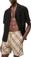 Burberry Check Swim Shorts