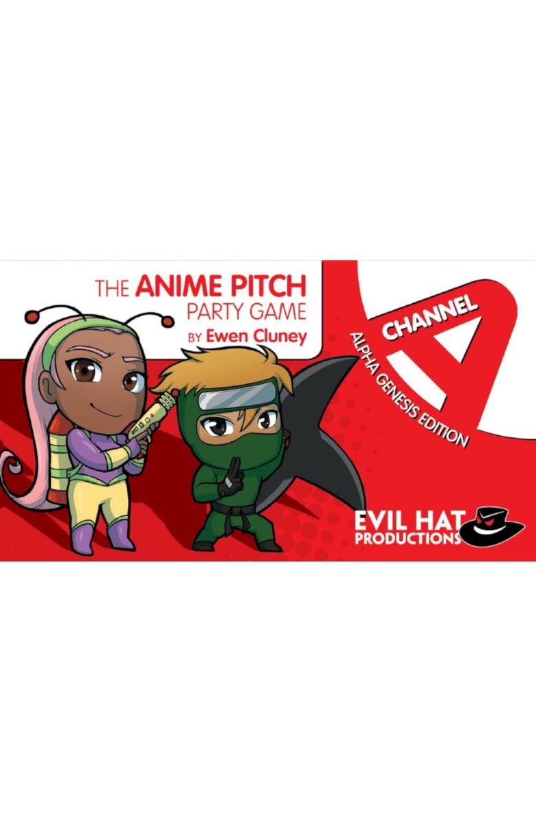 Evil Hat Productions Channel A Alpha Genesis Edition The Anime Pitch Party Game, Alternate, color, Multicolored