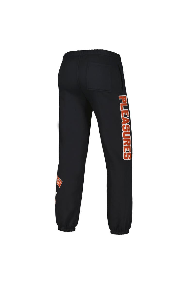 Men's PLEASURES Black Houston Astros Opening Day Sweatpants, Alternate, color, Black