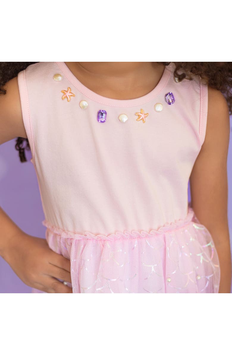 Sweet Wink Mermaid Pearl Tank Tutu Dress, Alternate, color, Multi