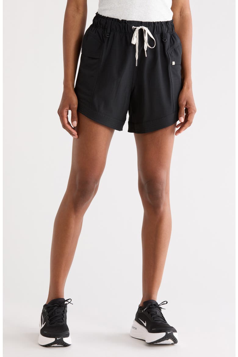 Vivienne Active Shorts, Main, color, BLACK