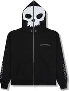 PLEASURES X Zero Skateboards Balaclave Zip Hoodie