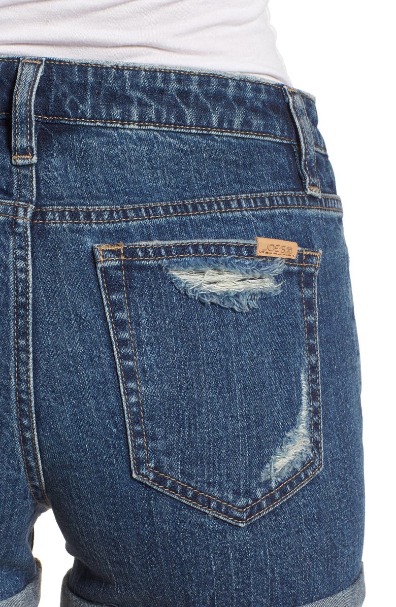Joe's The Ozzie Roll Cuff Denim Shorts, Alternate, color,