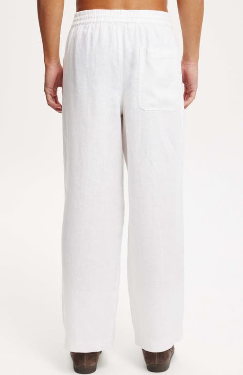 Shop Cotton On Super Baggy Linen Pant In White