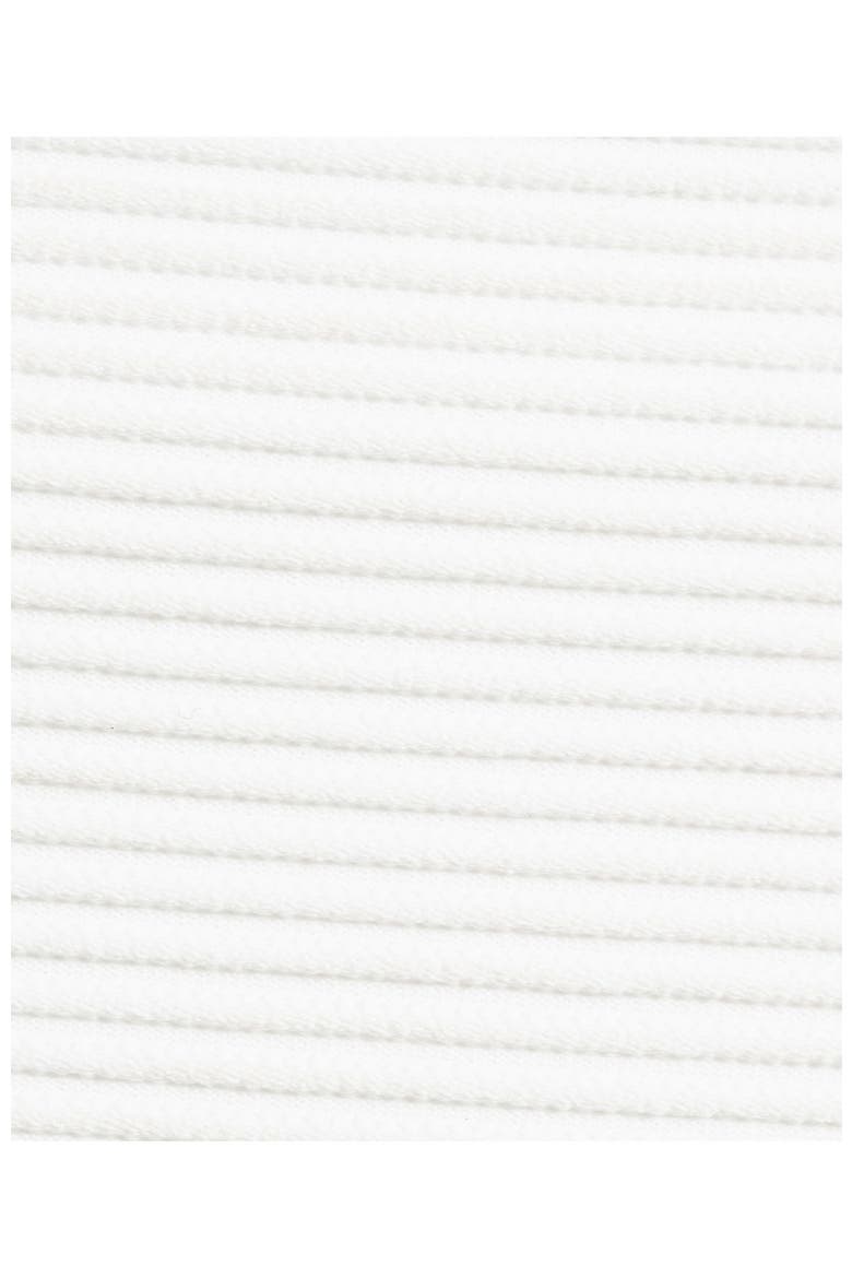 Ribbed Smoothing High Waisted Bikini Bottoms, Alternate, color, White Ottoman