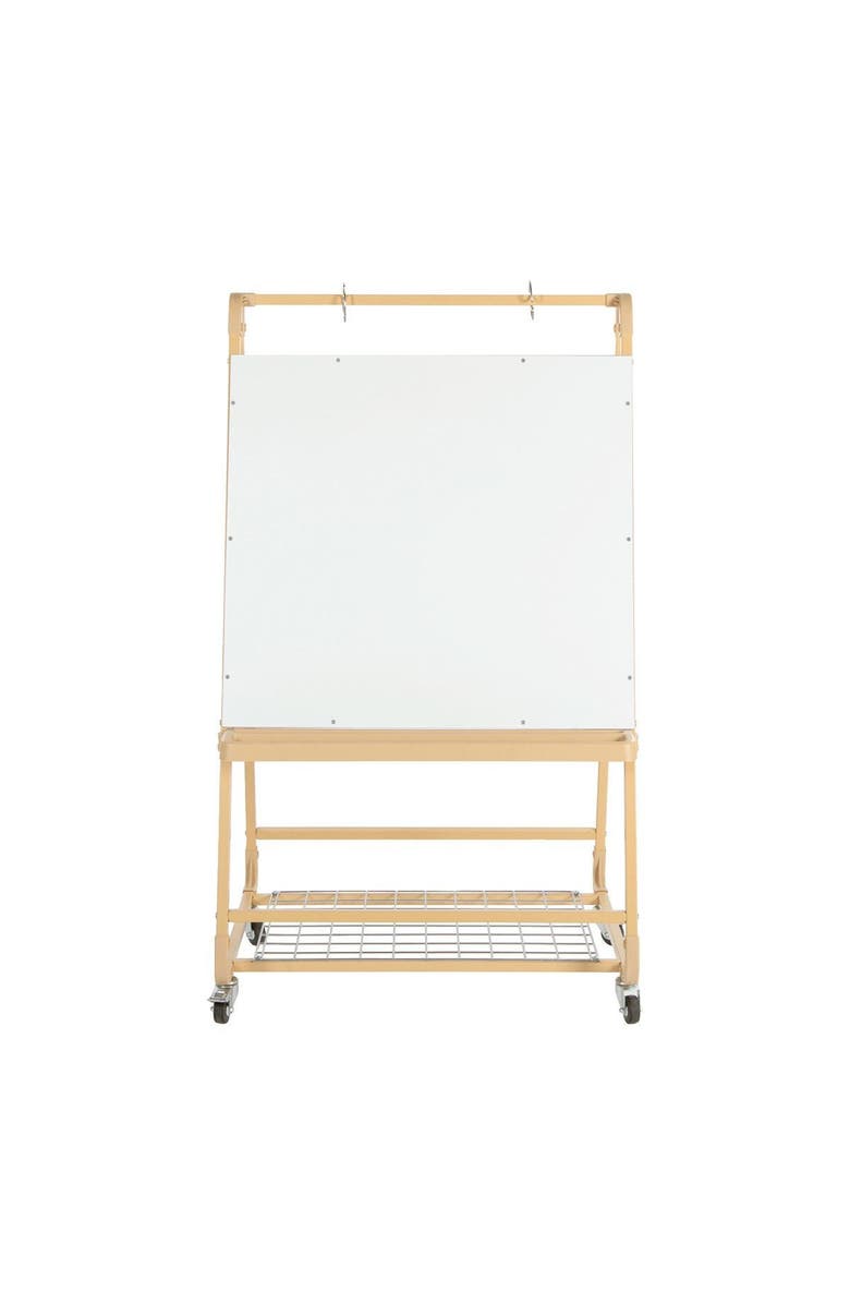 Kaplan Early Learning Company Mobile Teachers Easel, Alternate, color, Beige