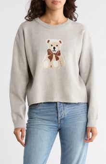Vigoss Bear Crop Sweater