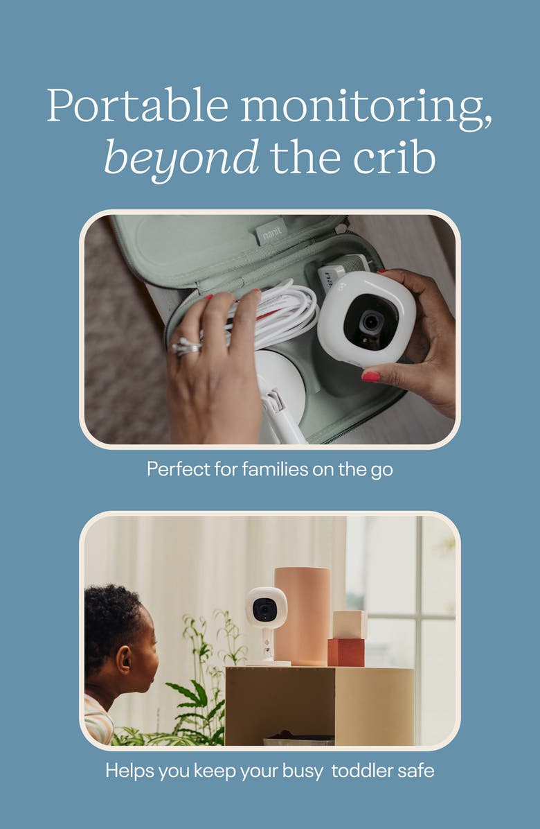 Nanit Pro Camera & Flex Stand Set, Alternate, color, White