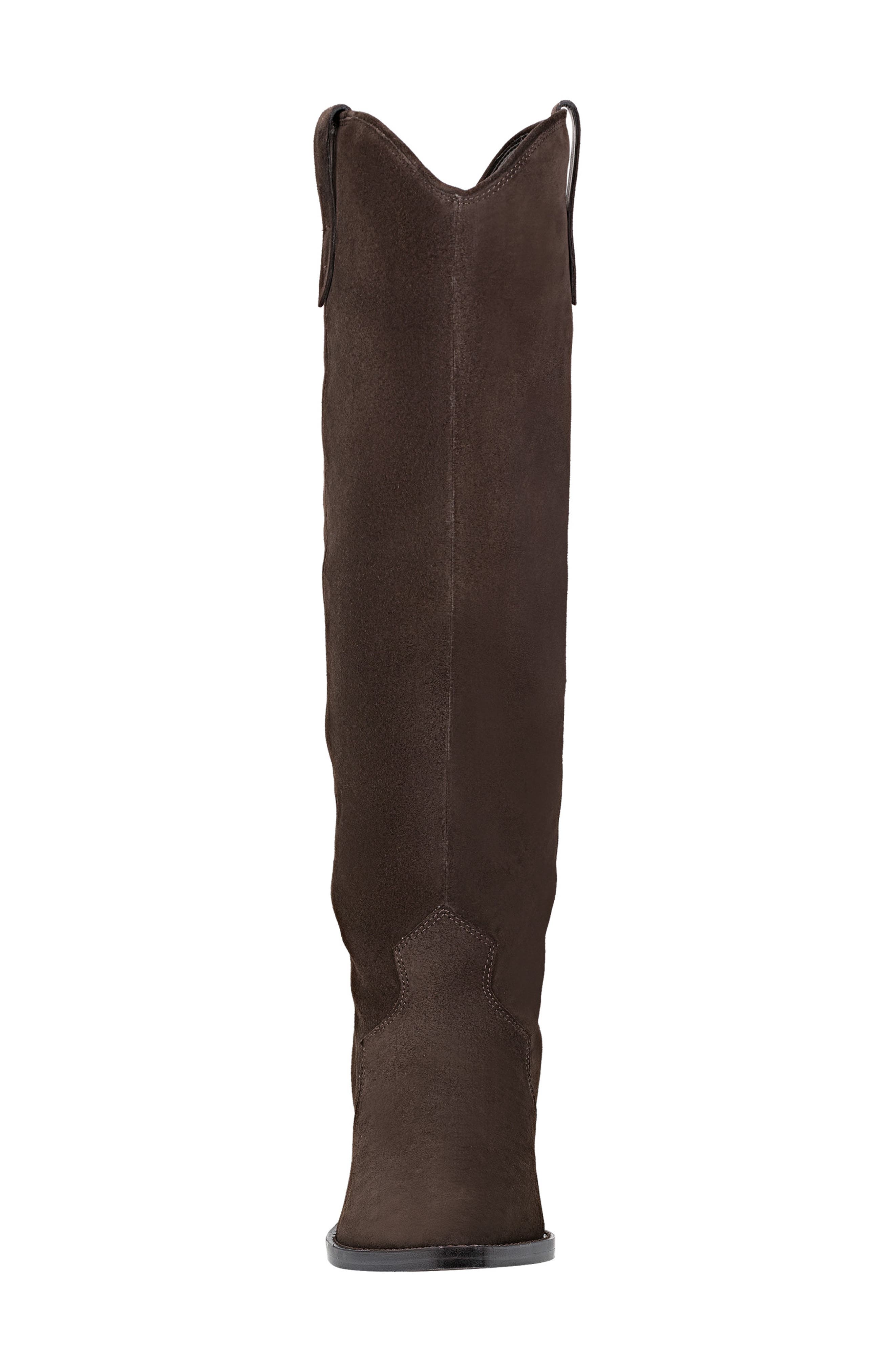 Marc Fisher LTD Ander Knee High Boot, Alternate, color, Dark Brown