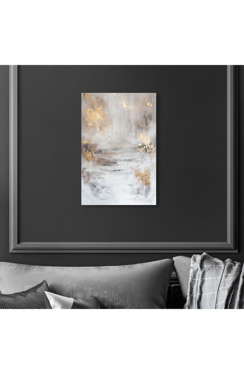 Wynwood Studio Burnished Patina Canvas Wall Art In Gray