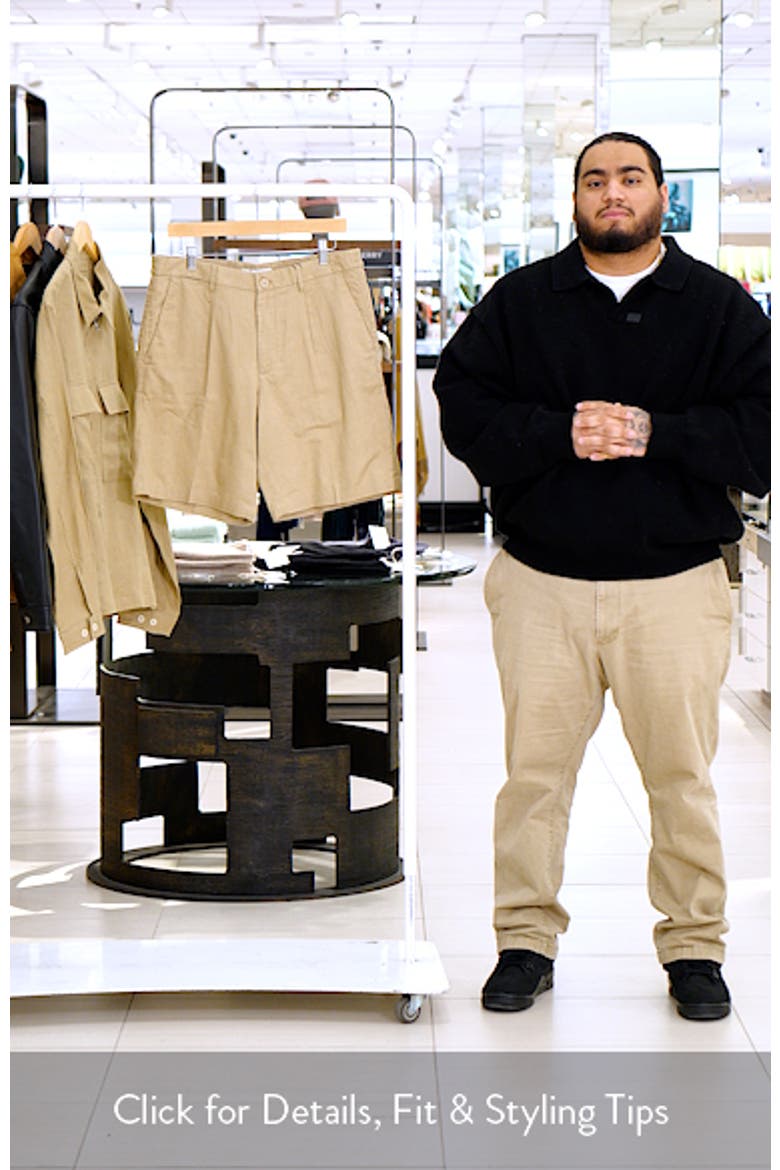 Linen & Cotton Bermuda Shorts video