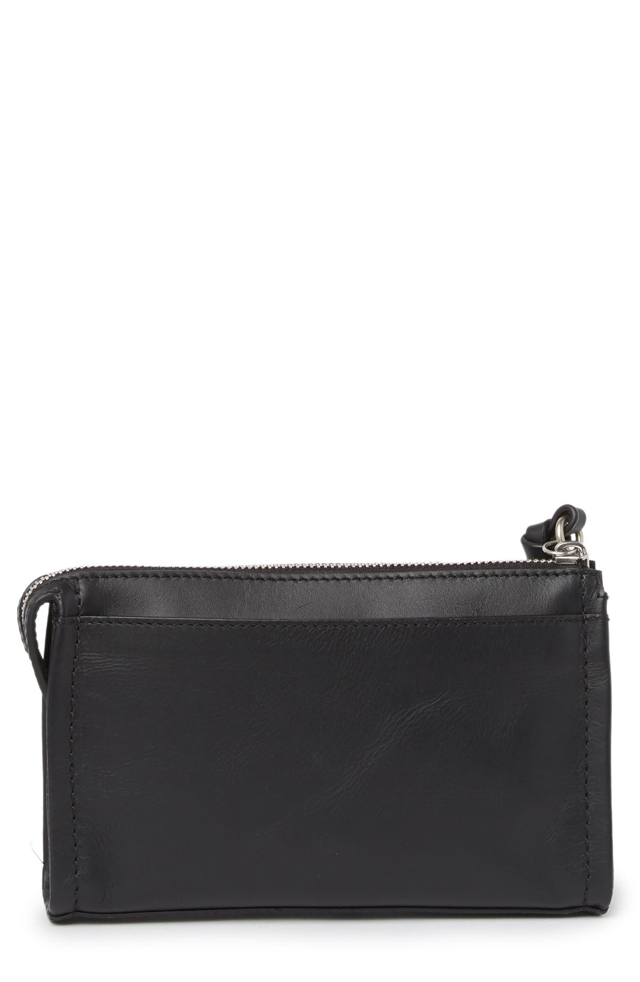 Lucky Brand Soue Leather Wristlet, Alternate, color, 