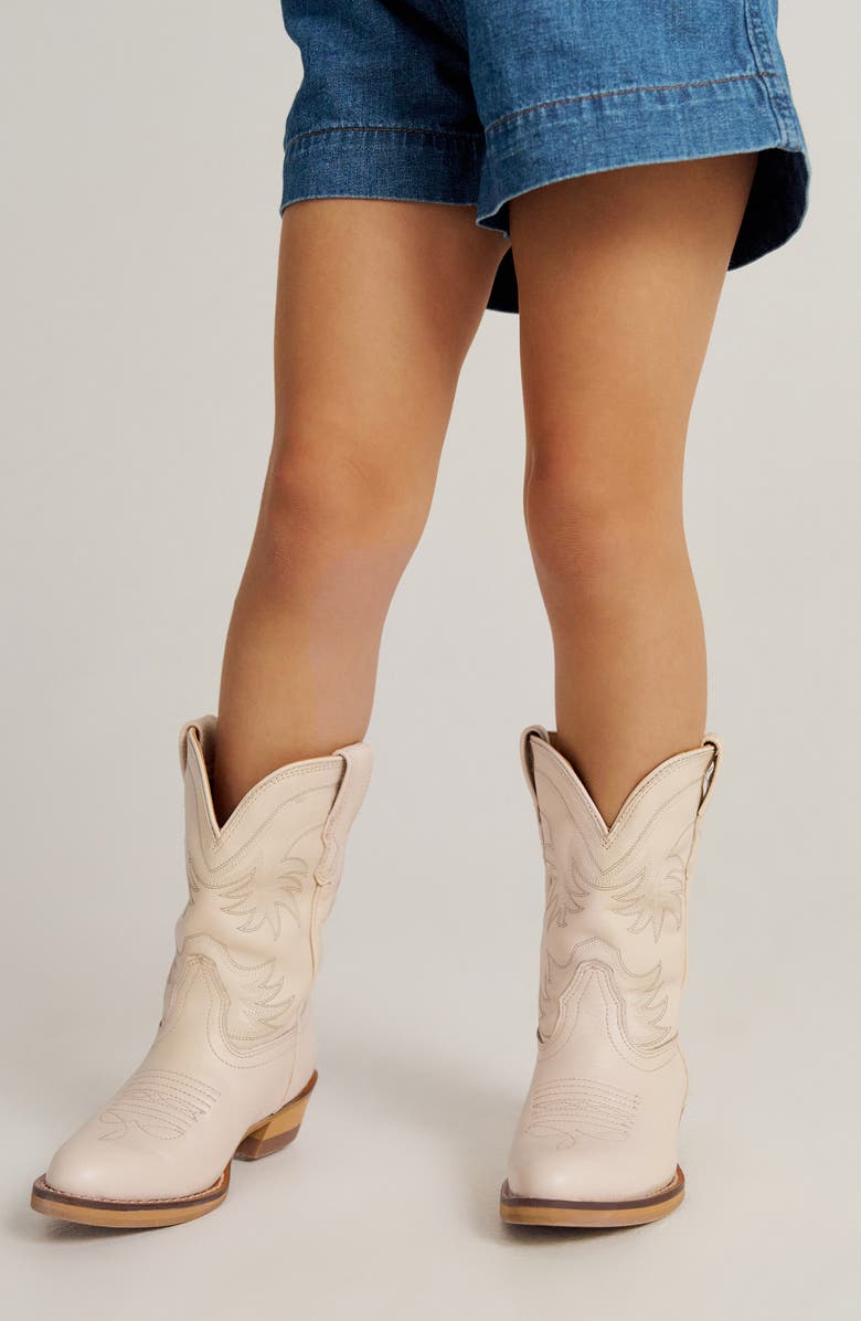 Tecovas Kids' The Annie Western Boot, Alternate, color, Bone