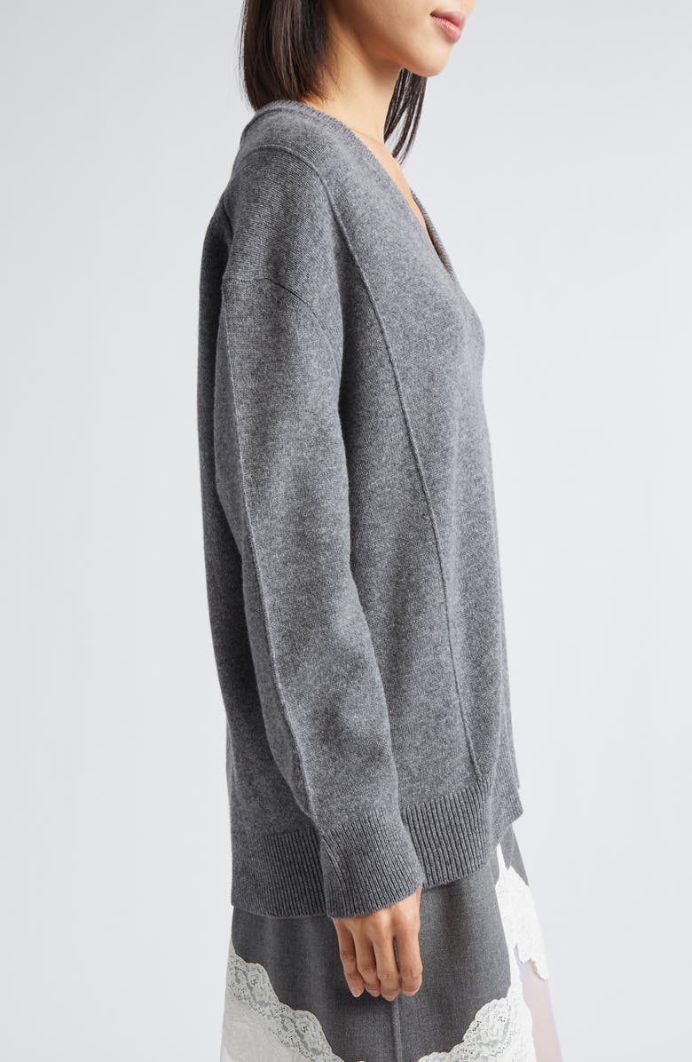 Jil Sander Wool
Cashmere V-Neck Sweater, Alternate, color,