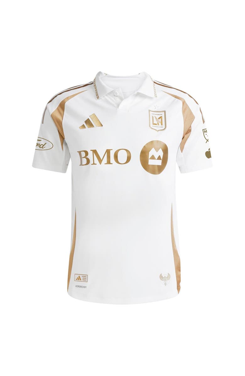 adidas Men's adidas Olivier Giroud White LAFC 2025 Secondary Authentic Player Jersey, Alternate, color, 