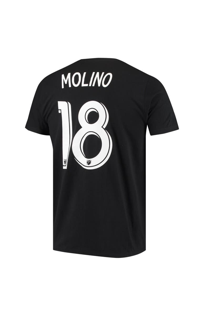 adidas Men's adidas Kevin Molino Black Minnesota United FC Go To Name & Number T-Shirt, Alternate, color, Black