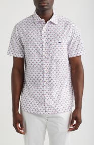 vineyard vines Flags & Stars Cotton Button-Up Shirt
