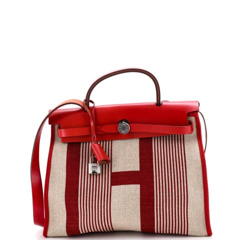 Herbag Zip H Vibration Toile and Leather 31
