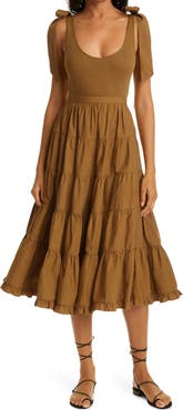 Ulla Johnson Hope Sleeveless Midi Dress
