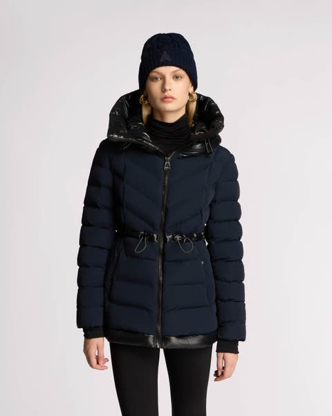 Everlong Lightweight Herringbone Quilted Puffer with Lustre Detailing