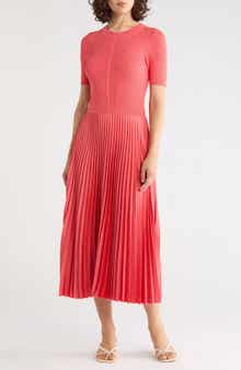 Fadridi Short Sleeve Pleated Maxi Dress